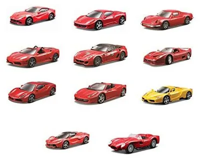 Produktbild von Bburago Maisto France - 36100 - Modellauto - Ferrari 1/43 - Zufälliges Modell