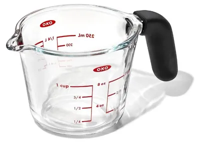 Zdjęcie produktu dla OXO - Miarka szklana z uchwytem 0,25 L Good Grips