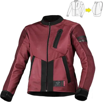 Produktbild von MACNA TORIDA Damentextiljacke XL in rot/schwarz