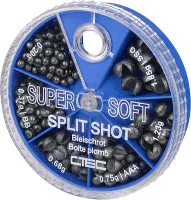 Produktbild von Ctec Super Soft Split Shot 6 Compartments