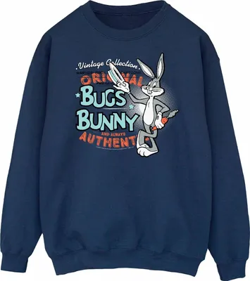 Produktbild von Looney Tunes - Sweatshirt für Herren/Damen Uni BI2018 (L) (Marineblau)