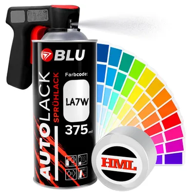 Produktbild von BLU Spraydosen LA7W silber reflexsilver basislack spray autolack für VW SEAT