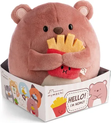 Produktbild von Nici Beer Nomo mit Pommes frites – Kuscheltier – 16 cm