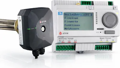 Produktbild von Technische Alternative Set aus Heizstab EHS-R und Energiezähler CAN-EZ3A, 1 Stk.