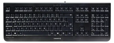 Zdjęcie produktu dla CHERRY KC 1000, Pełnowymiarowy (100%), Przewodowa, USB, QWERTZ, Czarny