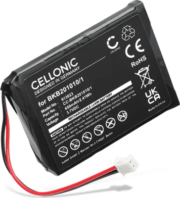 Zdjęcie produktu dla Akumulator CELLONIC do telefonów stacjonarnych – kompatybilny z modelami Ascom D43, Mitel 5613, InnovaPhone IP64 oraz Avaya 660177 R1D – (650 mAh, 3,7 V)