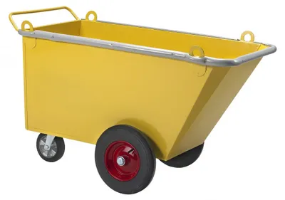 Produktbild von RAVENDO IWC 400M Industrie Abfallwagen Transportwagen 750 kg 400 l Vollrad