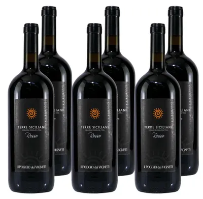 Produktbild von Terre Siciliane Rosso IGT -trocken- (6 x 1,5L)