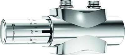 Produktbild von Multilux 4 Thermostatset für Heizkörper mit Zweipunktanschluss mit verchromtem Halo-Thermostatkopf