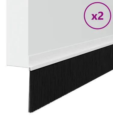 Obrázok produktu pre vidaXL Samolepiace tesnenia dverí 2 ks biele 100 cm