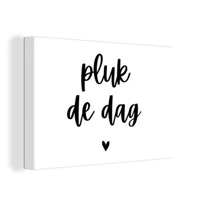 Obrázek produktu pro OneMillionCanvasses® Malba na plátně Nástěnná malba na plátně - Využij dne - Carpe diem - Citáty - Přísloví - 30x20cm