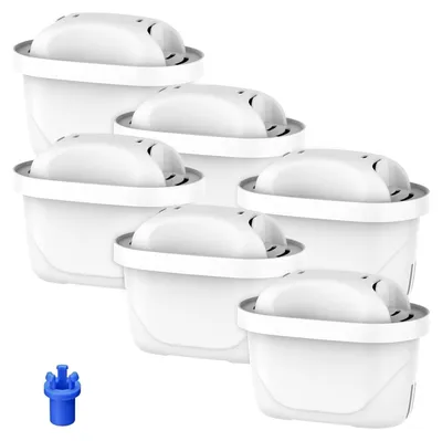 Wasserfilterkartusche 6er-Pack kompatibel mit Brita Maxtra+
