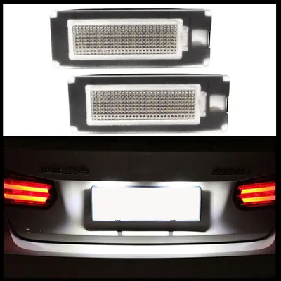 Productafbeelding van Kentekenverlichting, 2 stuks LED, voor Fiat Ducato bus, modeljaren 2006/07 - 2011/05