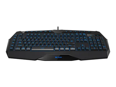Produktbild von Rapoo V52, Full-size (100%), Verkabelt, USB, LED, Schwarz