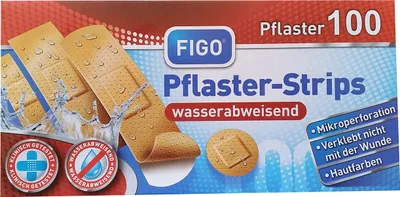 Produktbild von Figo Pflasterstrips wasserabweisend standard 100 St