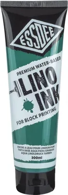 Productafbeelding van ESSDEE verf op waterbasis, geschikt voor linoleum, 300 ml / blauwgroen / Viridiaan