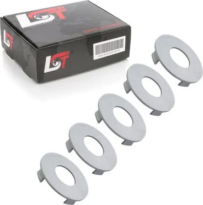 Produktbild von 5x UNIVERSAL RADNABENKAPPE NABENDECKEL FELGENDECKEL KAPPE GRAU ø 60 mm