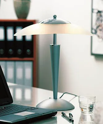 Produktbild von UNiLUX LED-Schirmleuchte CRISTAL, silber