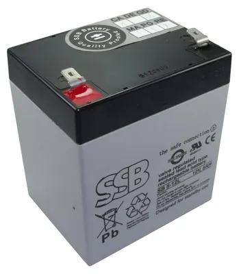 Immagine prodotto di Batteria al piombo-acido sigillata (AGM), modello SB5-12L, 12.0V, 5.0Ah