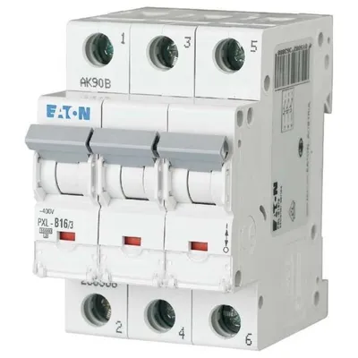 Immagine prodotto di Interruttore automatico EATON PXL-B16/3, B, 16 A, 3 poli
