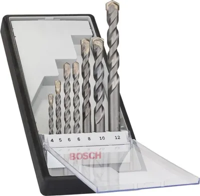 Produktbild von 7-tlg. CYL-3 Betonbohrer-Set, Robust Line, 4-12 mm