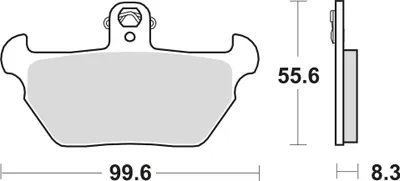 Zdjęcie produktu dla Klocki Hamulcowe Przód Moto (Sinter Street) Bmw K 1100 Rs (92-96)
