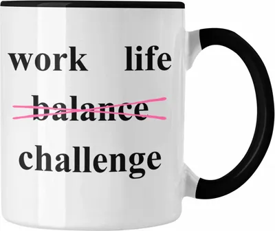 Produktbild von Trendation - Lustige Tasse mit Spruch für Frauen Männer Arbeit Büro Lustig Tassen Becher mit Sprüchen Kollegin Geschenk Sarkasmus Challenge (Schwarz)