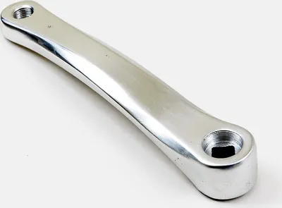 Produktbild von Fahrradkurbel Linke Kurbel 170 mm aus Alu, Silber poliert