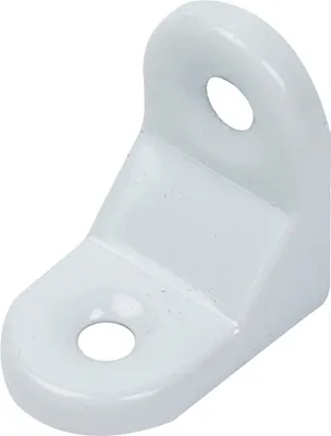 Immagine prodotto di Alberts 854027 Staffa decorativa, goffrata, bianca, 30 x 30 x 20 mm, set da 20
