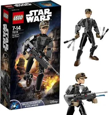 Obrázek produktu pro LEGO Star Wars Sergeant Jyn Erso, Stavební figurka, 7 rok/roky, Vícebarevný, 104 kusů