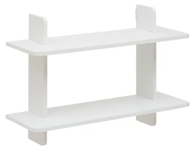 Produktbild von Wandregal FIXY 2-stufig, 60 x 19 x 40 cm