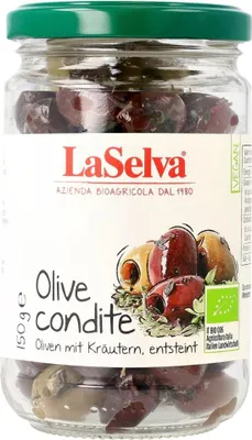 Image de Olives aux herbes - dénoyautées 150g