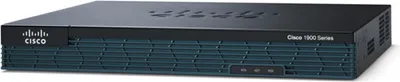 Produktbild von Cisco 1900 1921 Router - 2 Anschlüsse - Management-Port - 2.0 - 512 MB - Gigabit-Ethernet - 1U - Rackmontage, Desktop