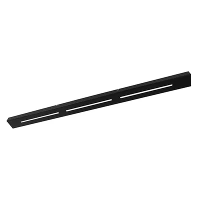 Produktbild von QAZQA - Modern Deckenplatte schwarz 120 cm für 2, 3 oder 5 Hängelampe I Pendellampe I Pendelleuchten - Stahl Länglich - LED geeignet