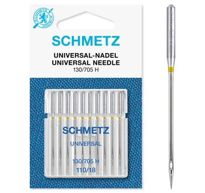 Produktbild von Schmetz | Universal Nadeln | 10er Packung 130/705H Nm 110