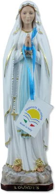 Madonna von Lourdes Figur 40 cm handbemalt Kunstharz