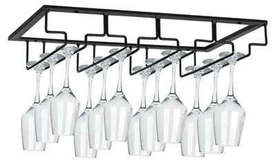 Produktbild von Hoher Weinglashalter, Metall-Weinglashalter, Hängender Weinglashalter, Weinglashalter