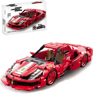 Obrázok produktu pre Legendárne Ferrari Enzo v K-boxe - 527 dielikov, mechanický pohon, kompatibilné s Technic
