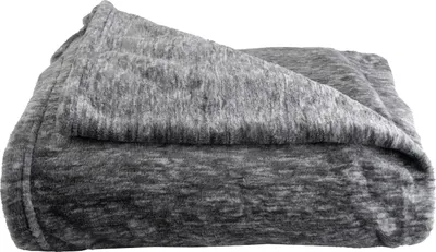 Produktbild von Flanell-Wohndecke - Dunkelgrau - Polyester - 150 x 200 cm - meliert