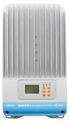 Immagine prodotto di Regolatore di carica MPPT 60A - 12V/24V/36V/48V - Potenza massima: 3200W - Per sistemi fotovoltaici off-grid