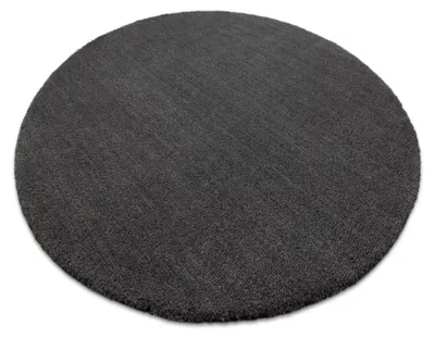 Produktbild von Moderner Waschteppich LATIO 71351100 Kreis grau Grau rund 160 cm