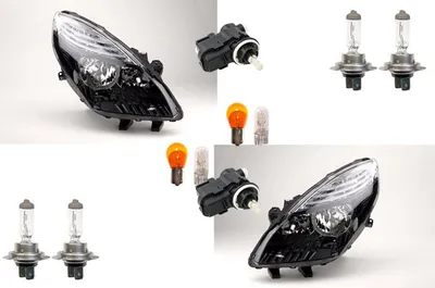 Obrázok produktu pre Johns, Svetlomety vhodné pre Renault Scenic III 09-11 Leuchtmitt. Li Re + aktuátor
