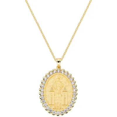 Produktbild von Halsketten   Mit Anhӓnger Amen Gold   Kollektion Sacro - frau