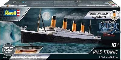 Produktbild von Revell REV5599 RMS Titanic + 3D Puzzle (Iceberg)