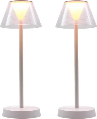 Produktbild von Set Mit 2 Kabellosen Tischlampen BEVERLY X2 h34cm