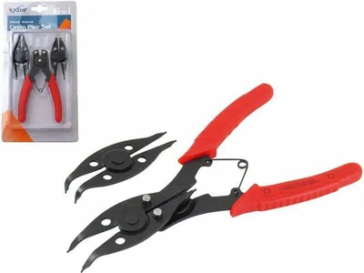 Zdjęcie produktu dla EXTOL-PREMIUM HEAVY DUTY Szczypce Seegera 6 w 1, wymienne końcówki, CrMoV