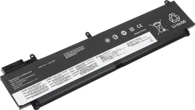 Produktbild von Akku passend für Lenovo ThinkPad T460s, Li-Polymer, 11,4V, 2090mAh, 24Wh, 268,5 x 64,0 x 5,0
