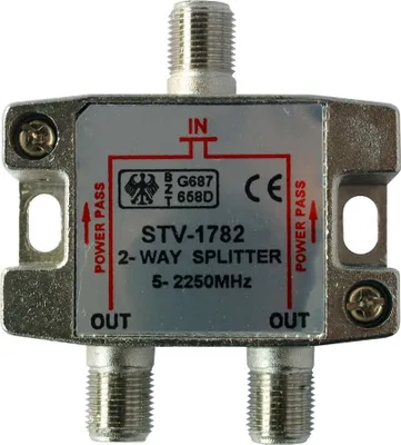 Produktbild von KREI SAT-Verteiler 2-fach STV 1782 DC 5-2250MHz Class A 11107