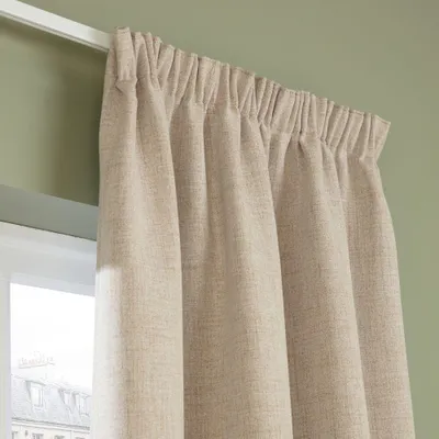 Produktbild von MOONDREAM  Verdunkelungsvorhang | Licht+Sonnenschutz | 100% Lichtschutz | Faltenband | Beige MC632 | 130B x 260H cm