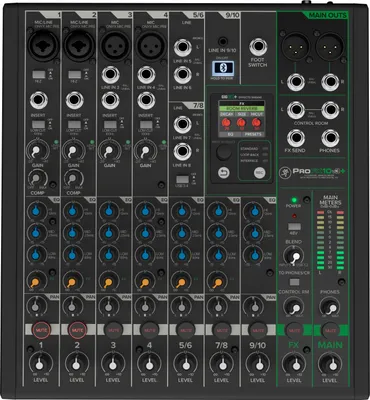 Obrázok produktu pre Mackie ProFX10v3+ Analógový mixpult